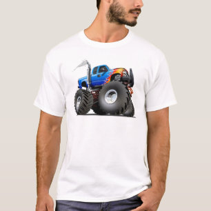 Camiseta Caminhão monstro de desenho animado