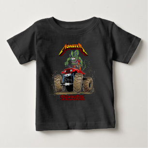 Camiseta Caminhão monstro de desenho animado