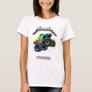 Camiseta Caminhão monstro de desenho animado