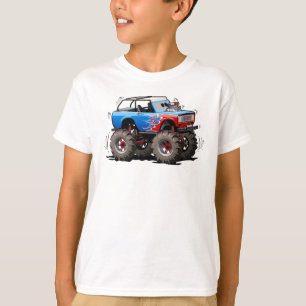 Camiseta Caminhão monstro de desenho animado