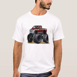 Camiseta Caminhão monstro de desenho animado
