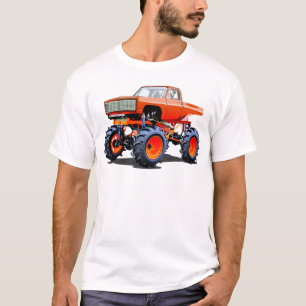 Camiseta Caminhão monstro de desenho animado