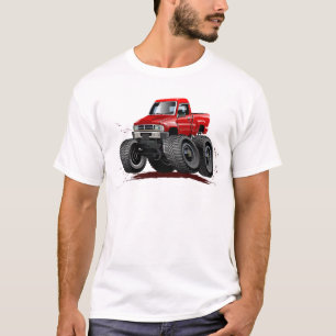 Camiseta Caminhão monstro de desenho animado
