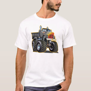 Camiseta Caminhão monstro de desenho animado