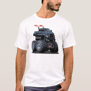 Camiseta Caminhão monstro de desenho animado