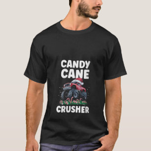 Camiseta Caminhão Monstro Divertido Fofo Esmagador de Cana
