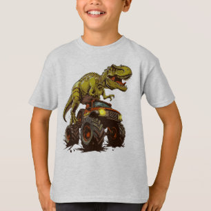 Camiseta Caminhão Monstro do Dinossaur