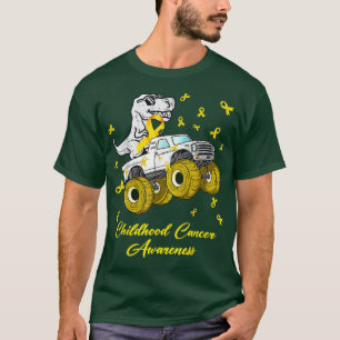Camiseta Caminhão Monstro do Dinossauro para a Consciência 