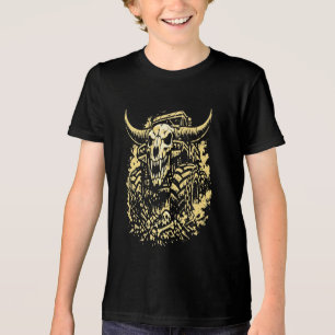 Camiseta Caminhão Monstro Esmagador de Ossos do Apocalipse