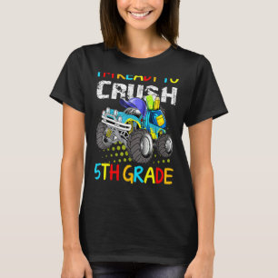 Camiseta Caminhão monstro Estou Pronto para Esmagar 5