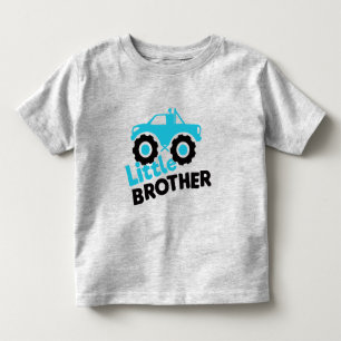 Camiseta Caminhão Monstro Irmão Mais Novo