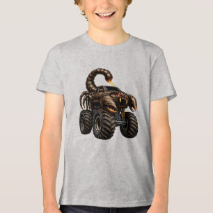 Camiseta Caminhão Monstro Off-Road Estilo Escorpião