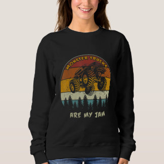 Camiseta Caminhão Monstro Vintage É Minha Paixão Pôr do Sol