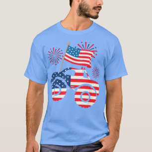 Camiseta Caminhão Patriótico Americano Monstro Americano 4 