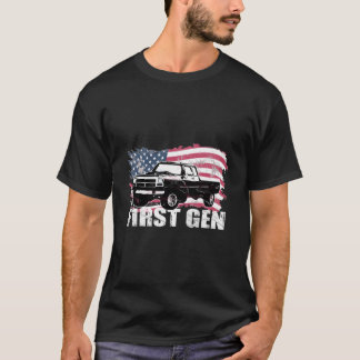 Camiseta Caminhão Primeira Geração Squarebody Caminhão Prim