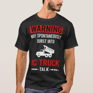 Camiseta Caminhão RC Alerta Vermelho Caminhões