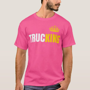 Camiseta Caminhão Rei Crown Funny Motorista Mec