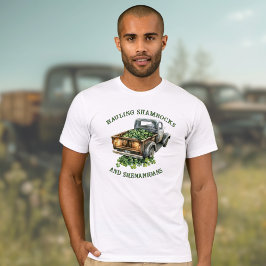 Camiseta Caminhão Rural Transportando Trevos e Travessuras