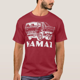 Camiseta caminhão russo Kamaz USSR
