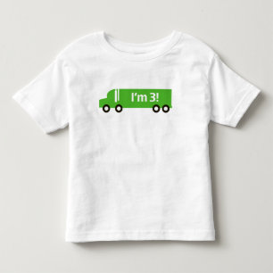 Camiseta Caminhão Verde: Terceiro Aniversário