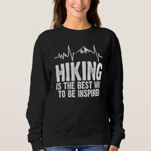 Camiseta Caminhar É A Melhor Maneira De Inspirar Montanha