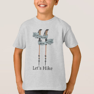 Camiseta caminhar é o melhor remédio Hipócrates caminhada p