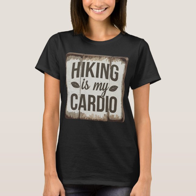 Camiseta Caminhar é o meu Cardio (Frente)