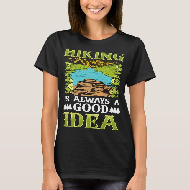 Camiseta Caminhar é sempre uma boa ideia (Frente)