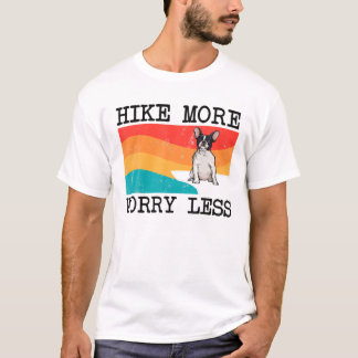 Camiseta Caminhar Mais Preocupada Menos O Caminho Gráfico F
