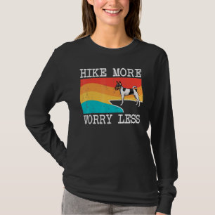 Camiseta Caminhar Mais Preocupar-se Menos Toy Fox Terrier G