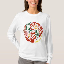 Camiseta Caminhar na floração