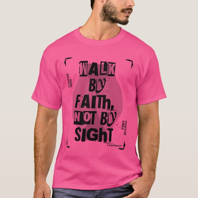 Camiseta Caminhar por Faith (Frente)