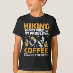Camiseta Caminhar Resolve A Maioria Dos Meus Problemas Café