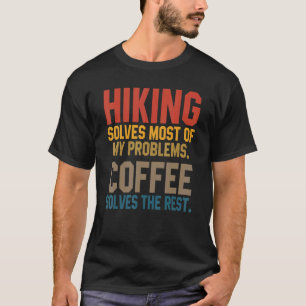 Camiseta Caminhar Resolve Meus Problemas Café Caminhante Mu