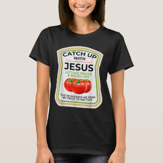 Camiseta Caminhe Com O Senhor Salmo 37_4 Engraçado Chup Cri