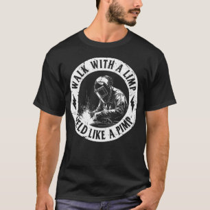 Camiseta Caminhe Com Um Solda Mancando Como Um Cafetão Sold