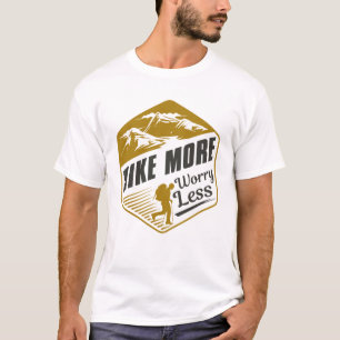 Camiseta Caminhe Mais Preocupada Menos