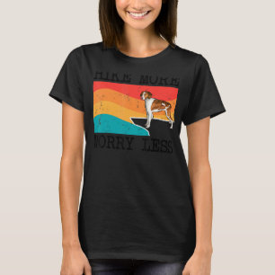 Camiseta Caminhe Mais Preocupada Menos Caminho Gráfico Brit