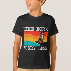 Camiseta Caminhe mais, preocupe menos entlebucher mountain 