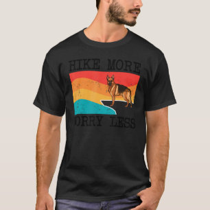 Camiseta Caminhe Mais, Preocupe Menos Gráfico de Pastor Ale