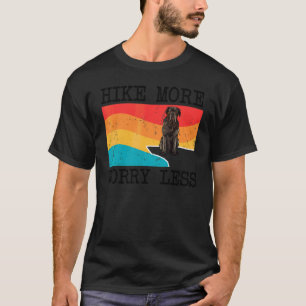 Camiseta Caminhe Mais Preocupe Menos Mastim Napolitano Gráf