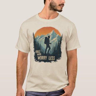 Camiseta Caminhe Mais Preocupe-se Menos Aventura de Caminha