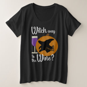 Camiseta Caminho da Bruxa Dia de as Bruxas engraçado até