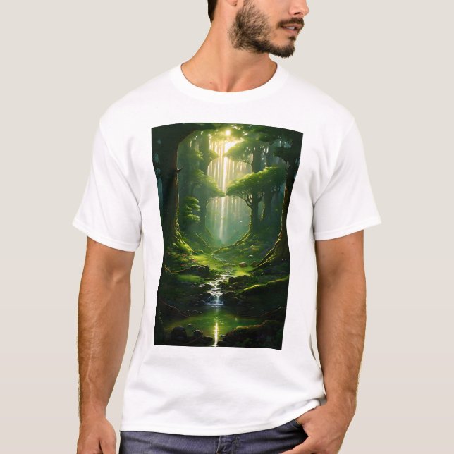 Camiseta Caminho da Floresta Encantada (Frente)