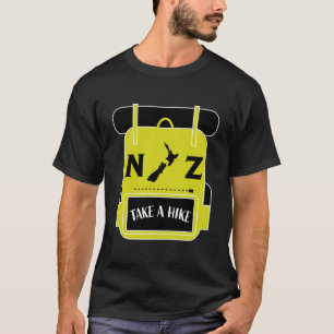 Camiseta Caminho da Nova Zelândia - Walling NZ - Trail Walk