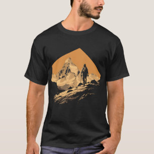 Camiseta Caminho de Aventura de Montanha