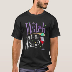 Camiseta Caminho de bruxas para o Bebendo do Dia das Bruxas