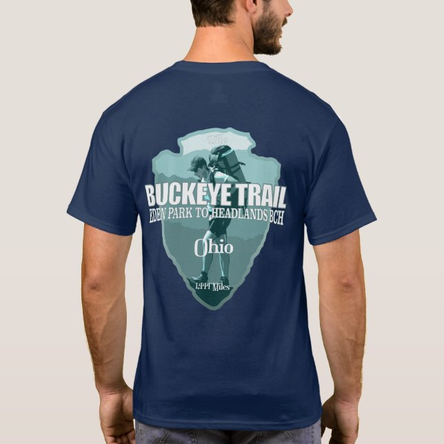 Camiseta Caminho de Buckeye (ponta de seta T) (Verso)