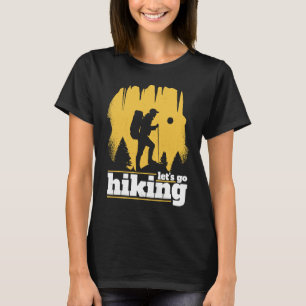 Camiseta Caminho de caminhada e Vamos