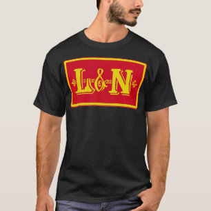 Camiseta Caminho de ferro Retro Louisville e Nashville